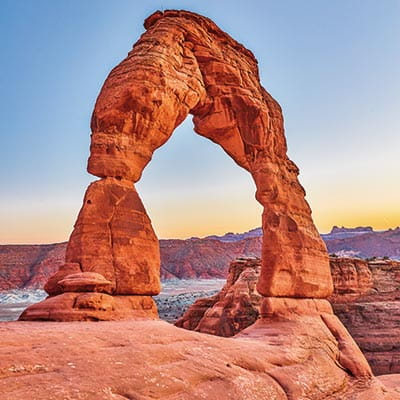 Mesa Arch in Canyonlands National Park, Utah, USA